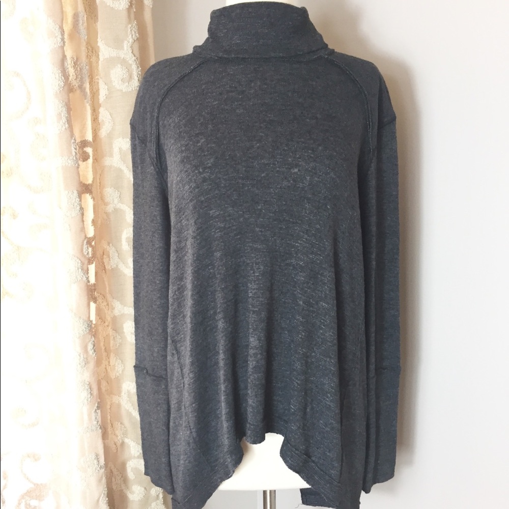We the Free Free People Mockneck Knit Top